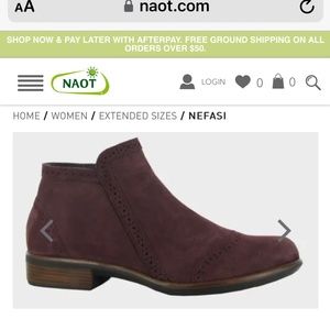 Naot Boots, Ankle Booties